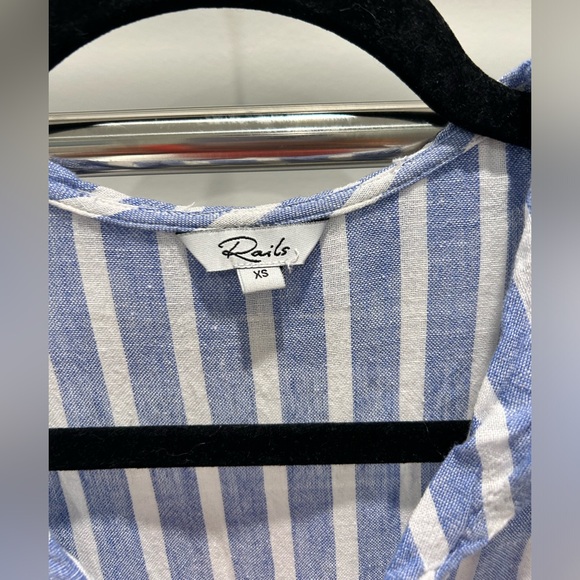 Rails wrap linen dress - Picture 2 of 3